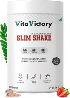 Vita Victory Meal Replacement Shake for Weight Loss, Vegan Slim Shake with 24 Vitamins & Herb Protein Shake