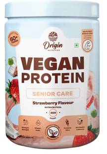Origin Nutrition Daily Wellness For 60+ 12.5g NaturalProtein, 20 Vitamins No Preservatives Plant-Based Protein