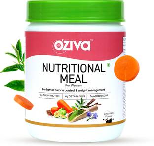OZiva Nutritional Meal for Women, Replacement Shake for Weight Management, Protein Cereal