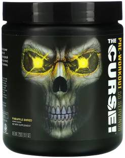 JNX Sports The Curse Pre Workout 50 servings Pineapple Shred Flavor Creatine