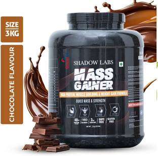 OREALFIT Shadow Labs Mass Gainer For Muscle Mass Weight Gainers/Mass Gainers