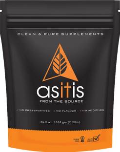 AS-IT-IS Nutrition Soy Protein Isolate 90% Designed for Meal Supplementation-1000 gms unflavored Plant-Based Protein