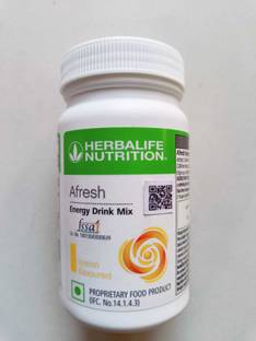 HERBALIFE AFRESH ENERGY DRINK MIX - LEMON FLAVOR (50GM) Energy Bars