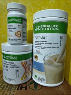 HERBALIFE F1 WEIGHT LOSS COMBO FORMULA 1 KULFI SHAKE AFRESH GINGER ROTEIN POWDER200GM Protein Shake