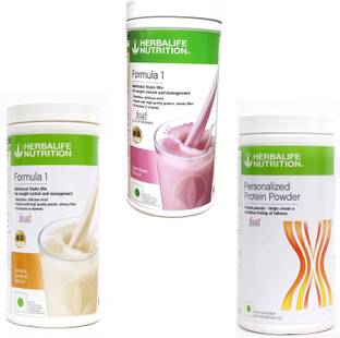 HERBALIFE Formula 1 Shake Banana+ Rose kheer with Protein Powder 400 Gram Whey Protein