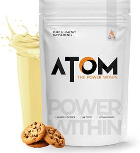 AS-IT-IS Nutrition ATOM Whey Protein 2kg with Digestive Enzymes | USA Labdoor Certified for Purity Whey Protein