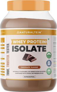 NATURALTEIN Whey Isolate 1kg Chocolate | 24g Protein | Natural & Clean Whey Protein