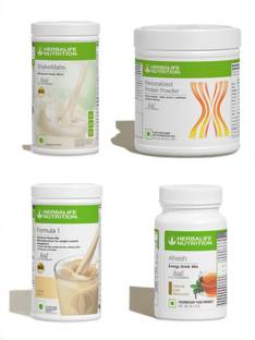HERBALIFE SHAKEMATE,PP-200GM,F1-VANILLA AND TULSI (PACK OF 4) Protein Shake