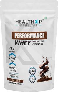 HEALTHXP Performance Whey 24g Protein, 5.4g BCAA, Muscle Building & Recovery Whey Protein