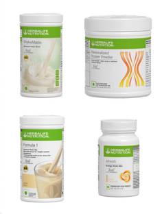 HERBALIFE SHAKEMATE,PP-200GM,F1-VANILLA AND GINGER (PACK OF 4) Protein Shake