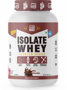 MB MUSCLE BUILDER'S Pure Protein Isolate With High Amino's For Fast Muscle Growth,Recovery &Fat Loss Whey Protein