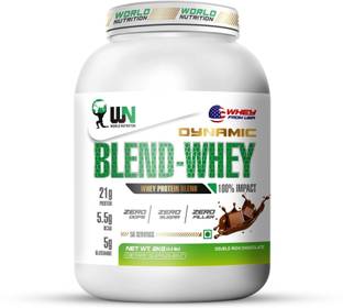 WN WORLD NUTRITION Blend Whey Double Rich Chocolate 2Kg Whey Protein