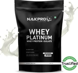Nakpro PLATINUM 100% Whey Protein Isolate Supplement Powder Whey Protein