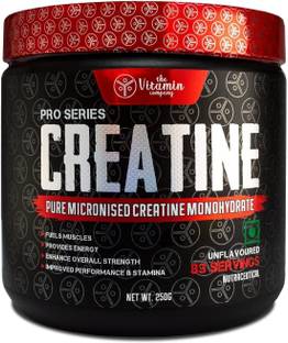 The Vitamin Company Creatine Monohydrate 250 gm 83 Servings Boosts Athletic Perform Fuels Muscles Creatine