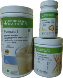 HERBALIFE WEIGHT LOSS FORMULA 1 KULFI SHAKE PROTEIN POWDER 200GM AFRESH GINGER Protein Shake