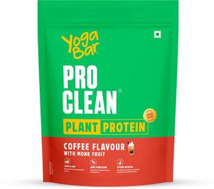 Yogabar Protien powder plant based Coffee flavour 500g Plant-Based Protein
