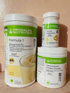 HERBALIFE F1-SHAKE MIX-VANILLA.PROTEIN POWDER - 200GM) Protein Shake