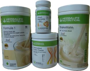 HERBALIFE WEIGHT LOSS FORMULA 1 VANILLA SHAKE SHAKEMATE PROTEIN POWDER 200GM AFRESH PEACH Protein Shake