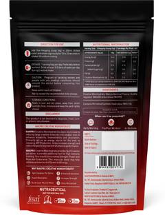 Nakpro MICRONIZED CREATINE MONOHYDRATE | Highest Grade | Pure Creatine | (62 Servings) Creatine
