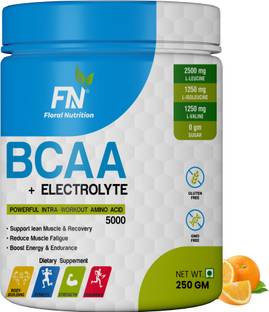 Floral Nutrition BCAA Supplement of L-Leucine,L-Isoleucine,L-Valine-Muscle Growth/Recovery BCAA