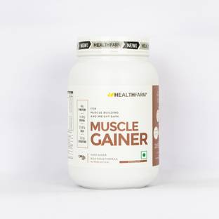 HEALTHFARM Muscle Gainer with High Protein and Carbs Weight Gainers/Mass Gainers