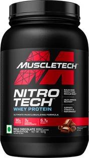 Muscletech NitroTech 30g Protein, 3g creatine monohydrate ultimate muscle building formula Whey Protein