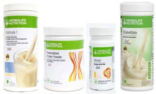 Herbalife Nutrition FORMULA1KULFI 500 G PROTIEN 200 G ENERGY DRINK LEMON 50 G SHAKEMATE 500 G Whey Protein