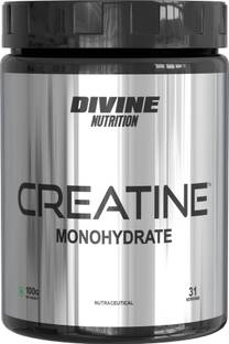Dn With Divine Nutrition Creatine Monohydrate Powder Supplement Unflavored (31 Serving) Creatine