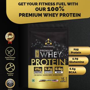 one science essentials (OSN) Premium Whey Protein [Grass Fed Whey]-454gm-Nepolitian Ice Cream Whey Protein