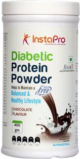 instapro Diabetic Choco Blend No Guilt Clean Formula 100% Vegetarian Tastes Best Casein Protein