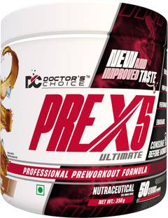 DOCTOR'S CHOICE PRE-X5 Professional Pre-Workout Formula BCAA