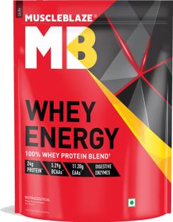 MUSCLEBLAZE Energy with Multivitamins Blend Whey Protein