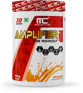 Muscle Club Amplifier PreWorkout for Mens - Boosts Energy | Pre workout for Gym Pre Workout