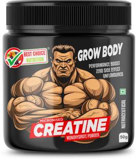 BEST CHOICE NUTRITION Micronized Creatine Monohydrate | Lab Tested | Enhanced Absorption | 100% Pure Creatine