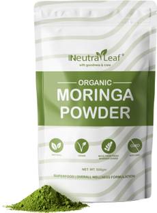 Neutraleaf Organic Moringa Powder | Oleifera Leaf | Super Food | Powerful | Multi Minerals Plant-Based Protein