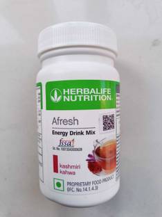 HERBALIFE AFRESH ENERGY DRINK MIX - KESAR FLAVOR (50GM) Energy Bars