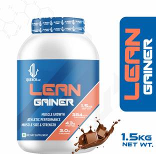 QUENCHLABZ Lean Gainer | Build Muscle and Stay Lean with Expert Nutrition Weight Gainers/Mass Gainers