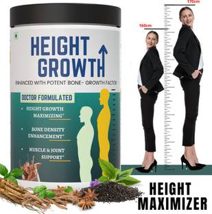 The Gromming guru Height Growth - Height Increase Supplement With 21 Vitamins & Minerals | Whey Protein
