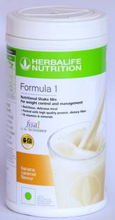 HERBALIFE Formula 1 Nutritional Shake Mix - Banana Caramel Flavor 500g Protein Shake