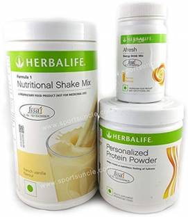 Herbalife Nutrition Formula I - Vanila Shake + Protein Powder 200gm + Afresh Energy Lemon Protein Blends