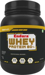 Endura Gym Whey Protein | Unflavoured 1kg | For Muscle Recovery | Increase Lean Mass Whey Protein