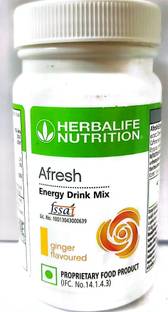 HERBALIFE Afresh Energy Drink MIX-50gm- Ginger Energy Bars