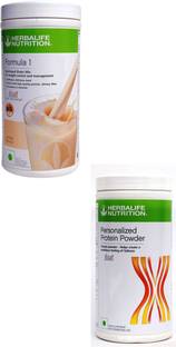 HERBALIFE Formula 1 Shake Vanilla Flavor With Personalized Protein Powder 400 Gram Plant-Based Protein