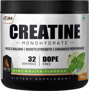 AS-IT-IS Nutrition ATOM Monohydrate - 32 Servings | Dope Free | Creatine