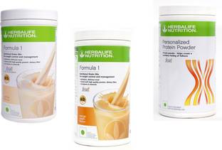 HERBALIFE Formula 1 Shake Vanilla & Orange Cream Flavor With Protein Powder 400 Gm Protein Shake