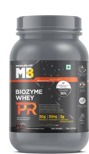 MUSCLEBLAZE Biozyme PR with Creatine Monohydrate & AstraGin Whey Protein