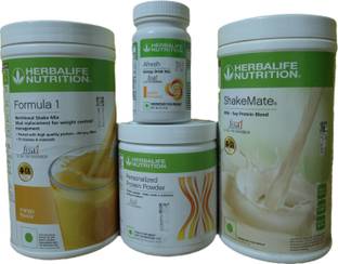 Herbalife Nutrition HERBALIFE MANGO SHAKE SHAKEMATE PROTEIN POWDER200GM AFRESH PEACH ENERGY Protein Shake