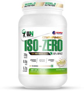 WN WORLD NUTRITION Dynamic ISO-Zero 100% Whey Protein Isolate Whey Protein