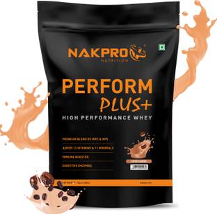Nakpro PERFORM PLUS+ | 24g Protein | Concentrate & Isolate with Digestive Enzymes Whey Protein