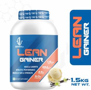 QUENCHLABZ Lean Gainer | Build Muscle and Stay Lean with Expert Nutrition Weight Gainers/Mass Gainers